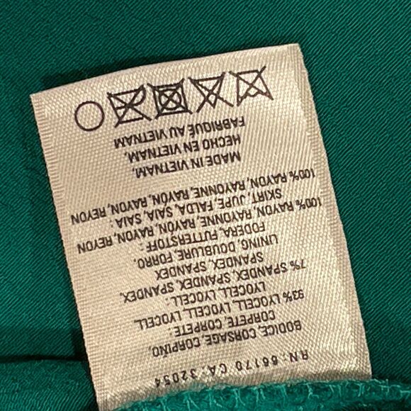 ~ Sm Anthropologie Maeve Dress Asymmetrical Cameron Green Striped Tank Boho - Picture 14 of 16